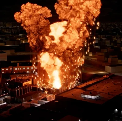 Yenkin-Majestic facility aftermath Yenkin-Majestic facility aftermath