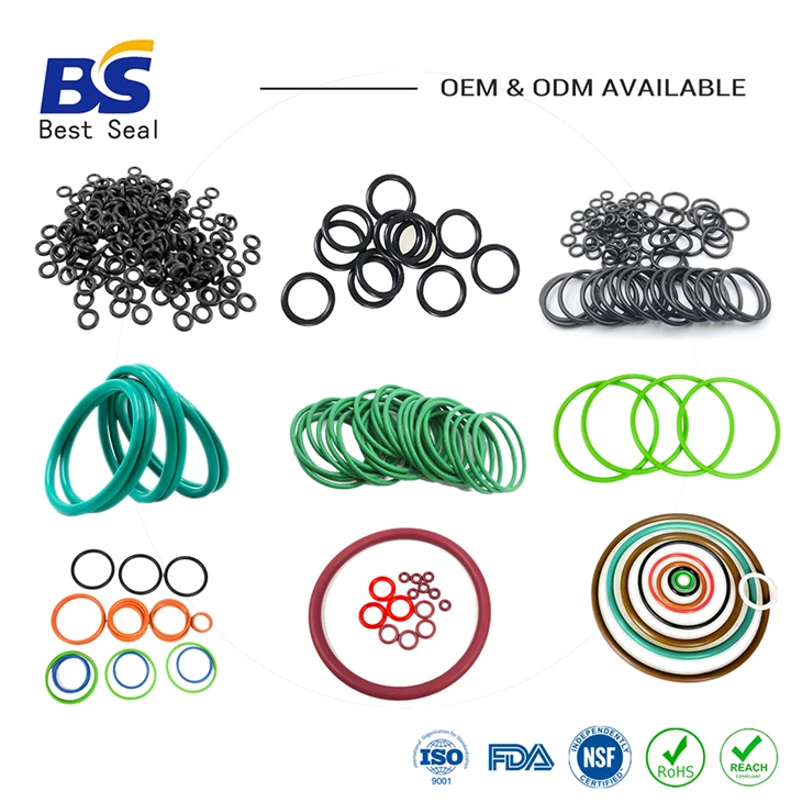 Colored Rubber O Rings best